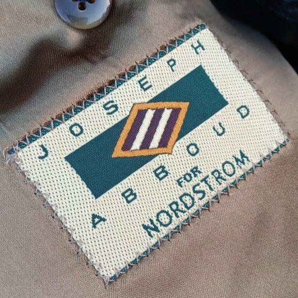 JOSEPH ABBOUD FOR NORDSTROM MEN'S PURE WOOL FULL LENGTH LUXURY OVERCOAT (CANADA) - Picture 16 of 17